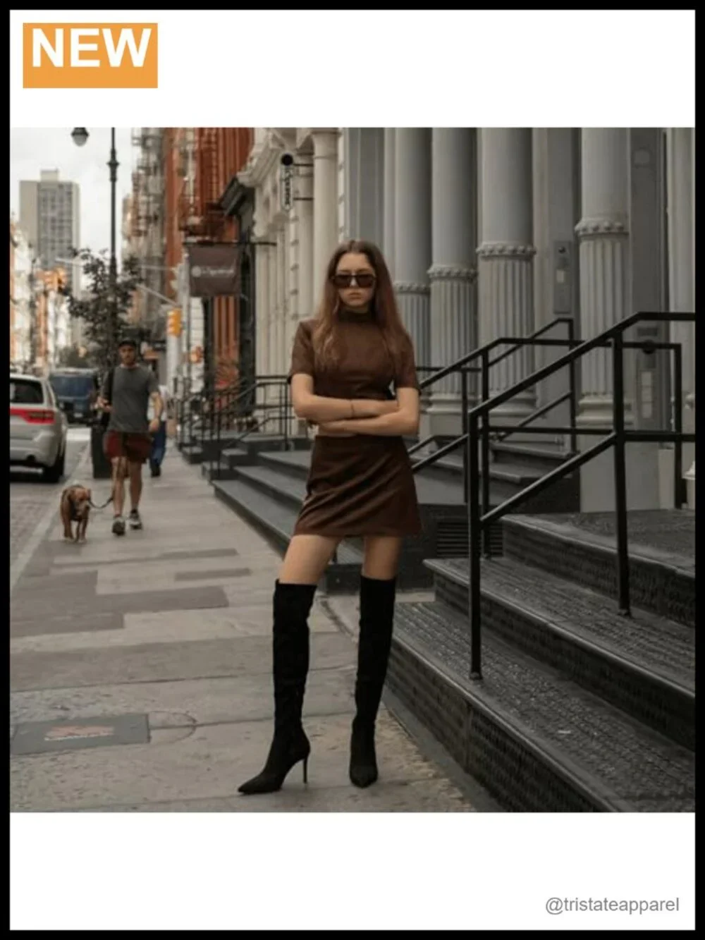 Women's Suede Over the Knee Boots Pointed Toe High Heel Stretch Thigh High 4